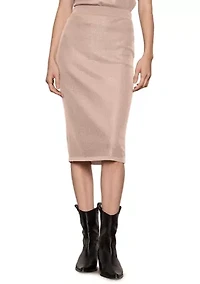 Women's Sparkle Sequin Pencil Skirt