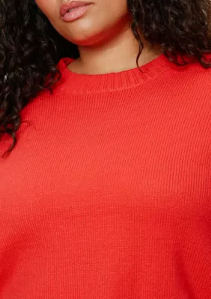 Plus Perfect Sweater Shirt