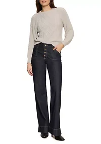 Women's Nomad Cable Popover Sweater