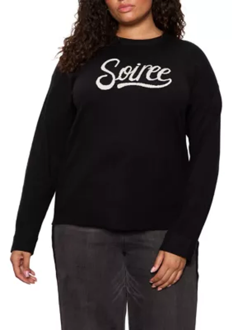 Plus 24/7 Pop Over Sweater