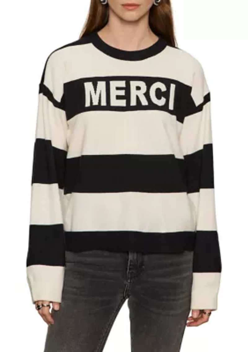 Women's 24/7 Classic Fit Popover Sweater with Ribbed Cuffs