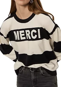 Women's 24/7 Classic Fit Popover Sweater with Ribbed Cuffs