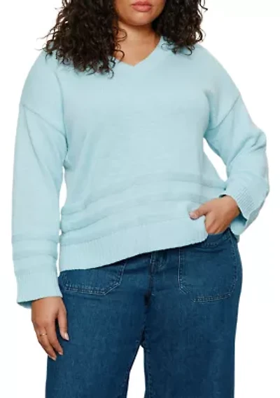 Plus Classic V-Neck Sweater