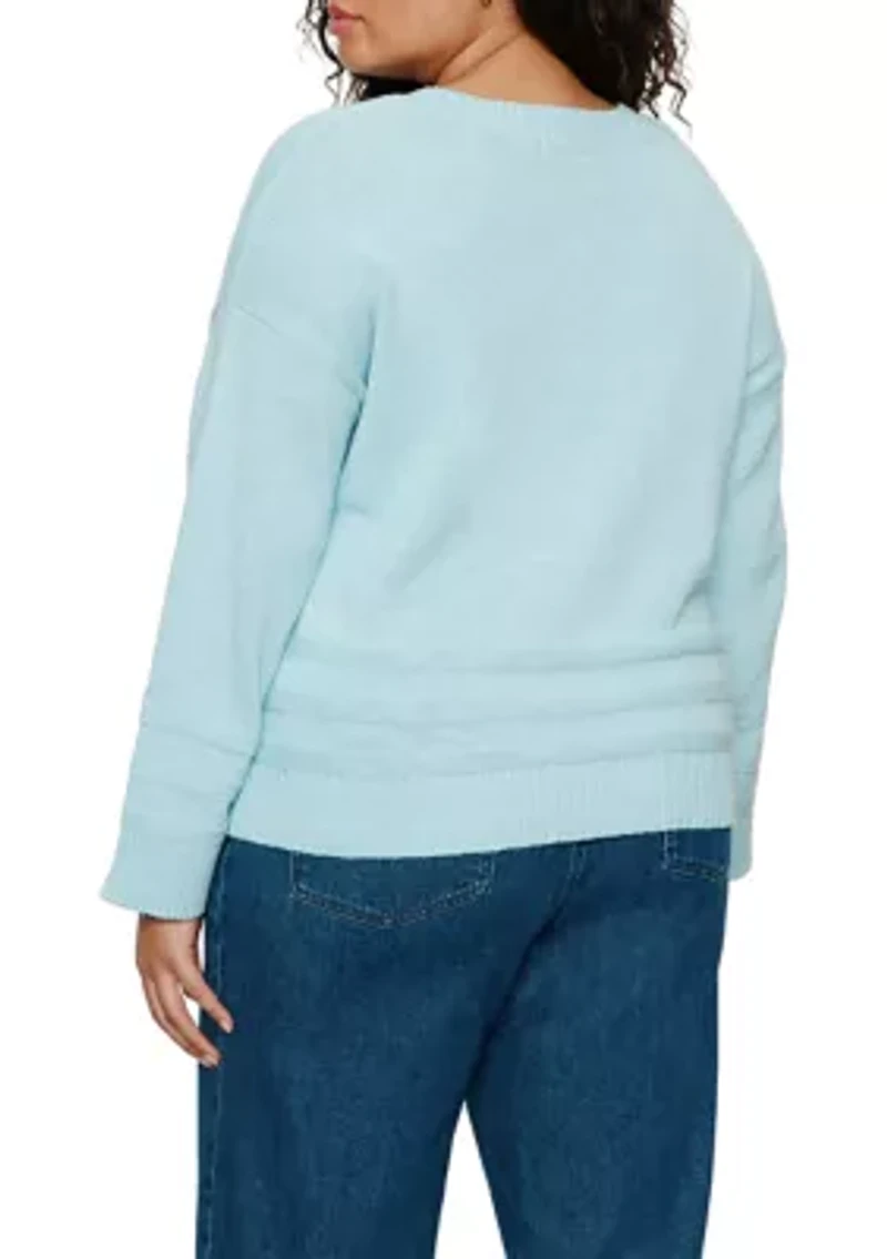 Plus Classic V-Neck Sweater