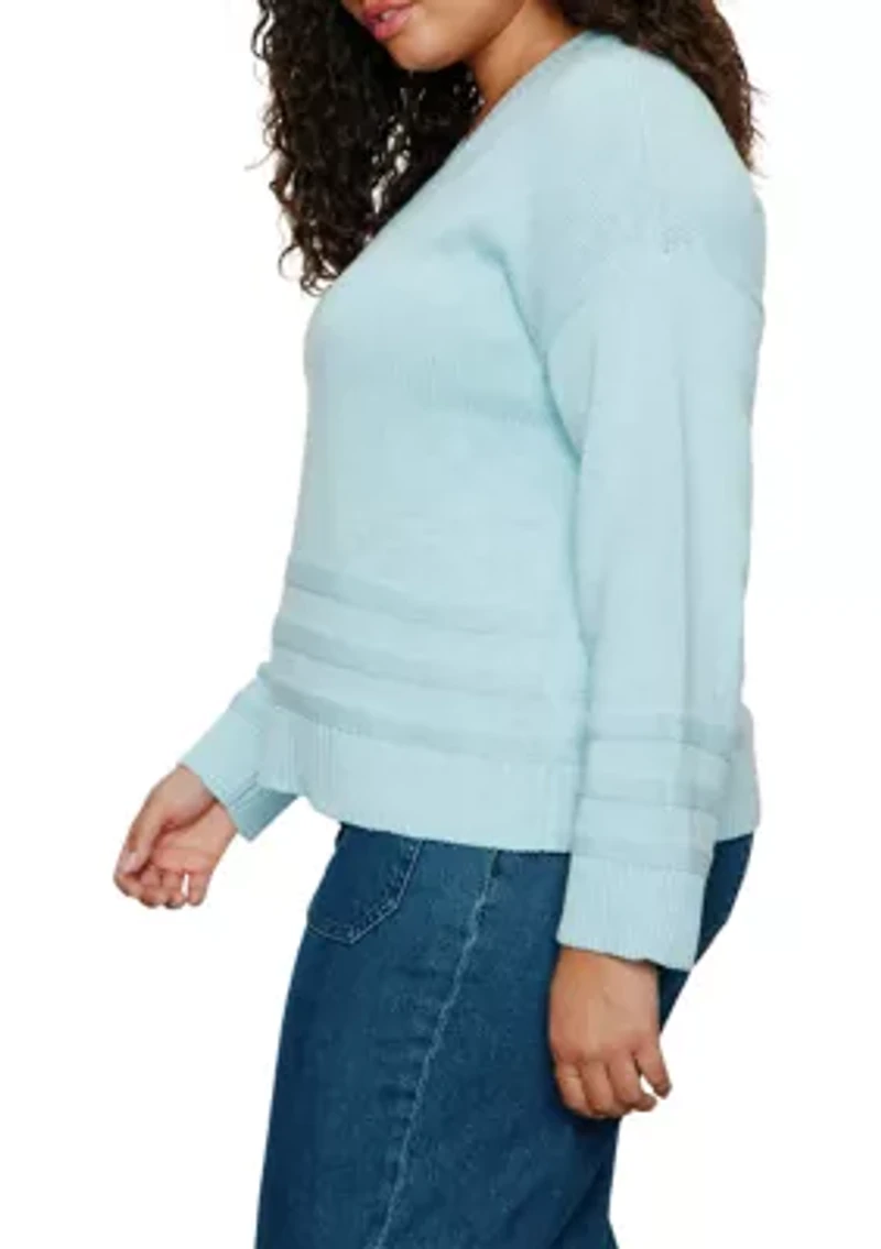 Plus Classic V-Neck Sweater