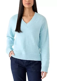 Women's Classic V-Neck Sweater