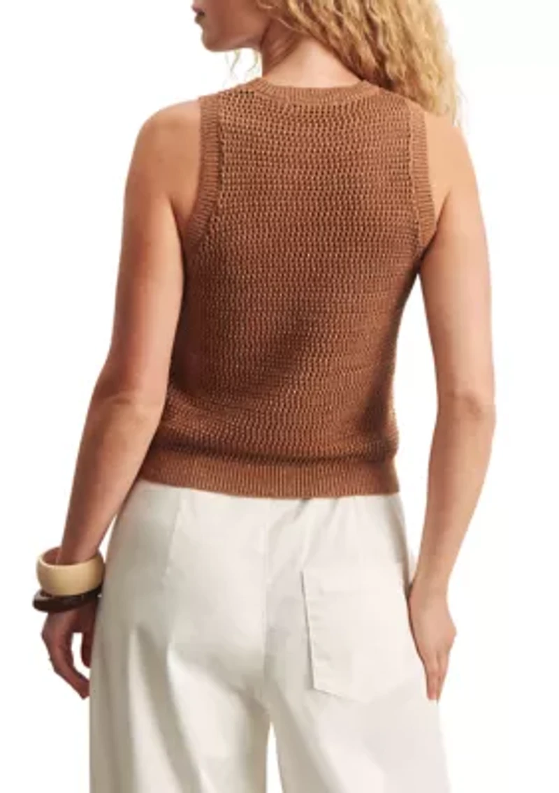 Women's Natural State Halter Neck Tank Top