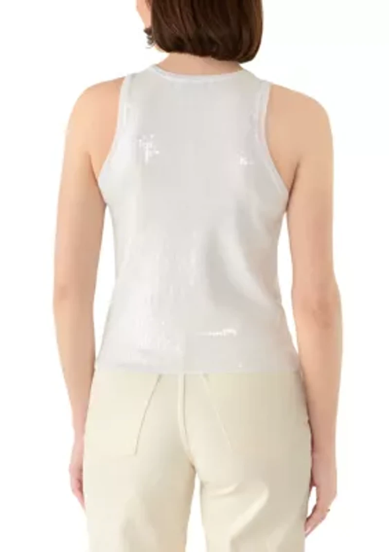Women's Summer Shine Sequin Tank