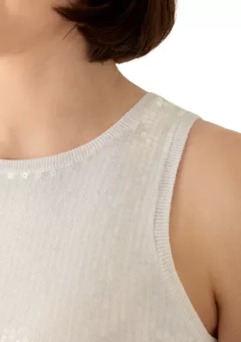 Women's Summer Shine Sequin Tank