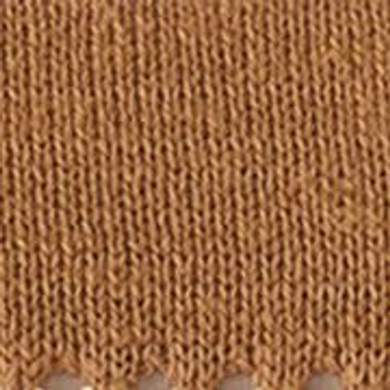 Women's Beachside Openwork Striped Short Sleeve Sweater