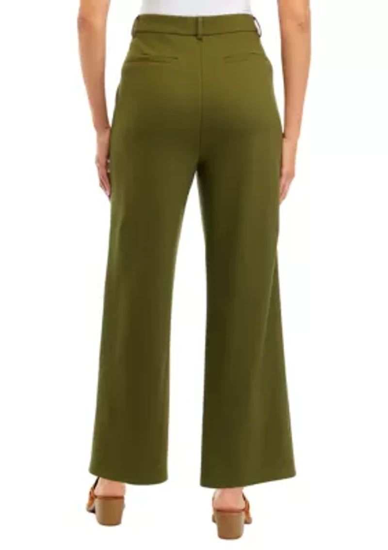 Women's True Black Wide Leg Pants