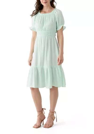 Women's Linen Midi Dress