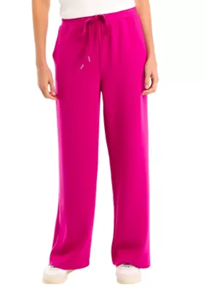 Tie Waist Wide Leg Pants