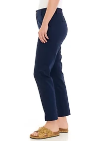 Women's Elastic Back Twill Pants