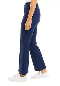 Petite Ponte Flare Pants