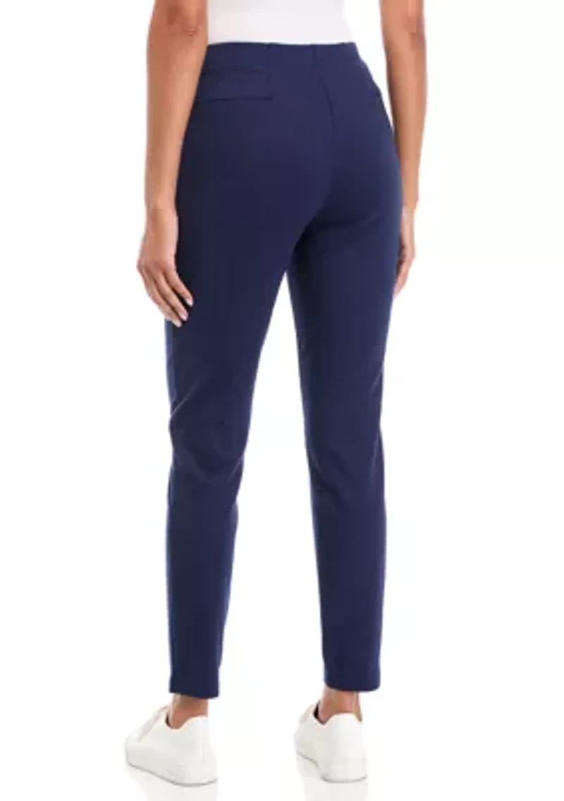 Petite High Rise Ponte Leggings