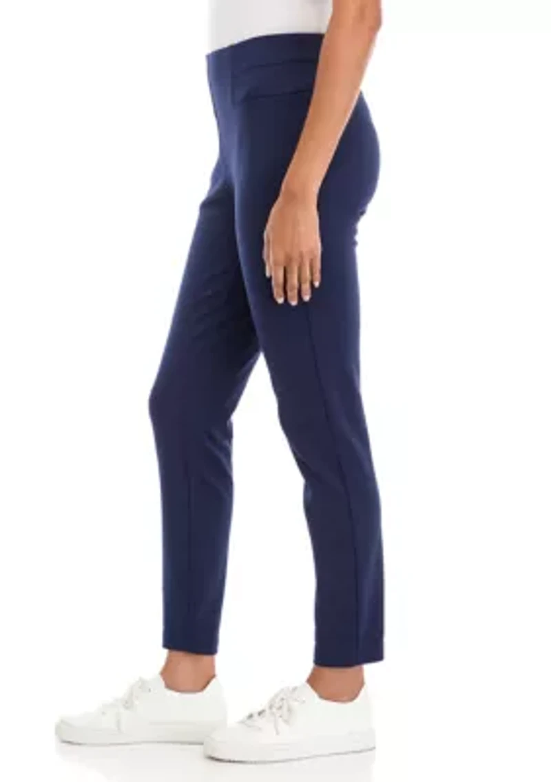 Petite High Rise Ponte Leggings