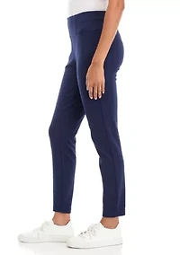 Petite High Rise Ponte Leggings