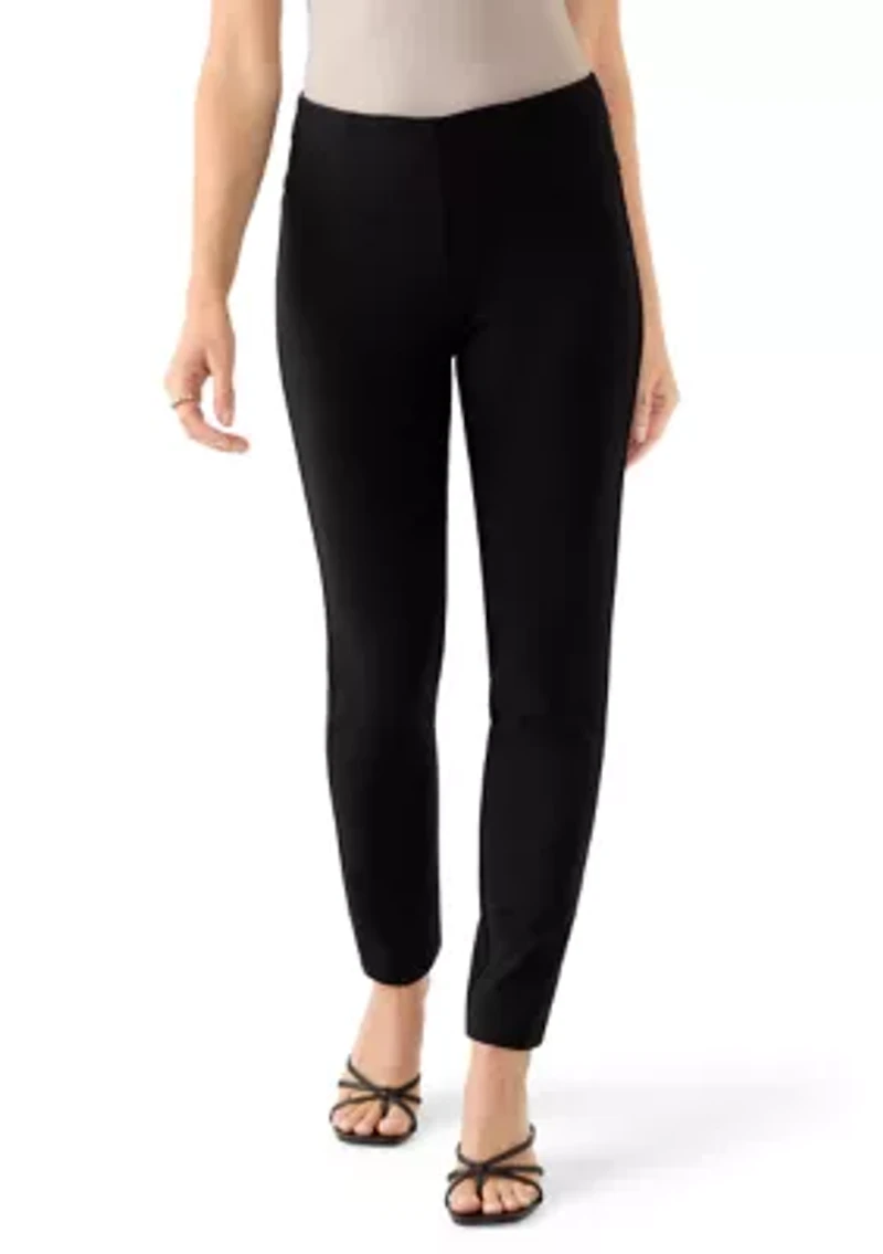 Petite High Rise Ponte Leggings