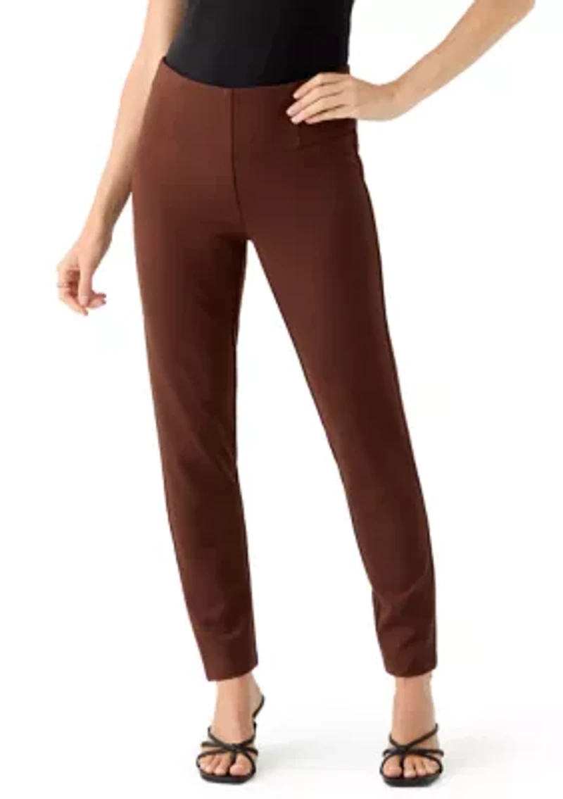 Petite High Rise Ponte Leggings
