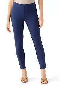Petite High Rise Ponte Leggings