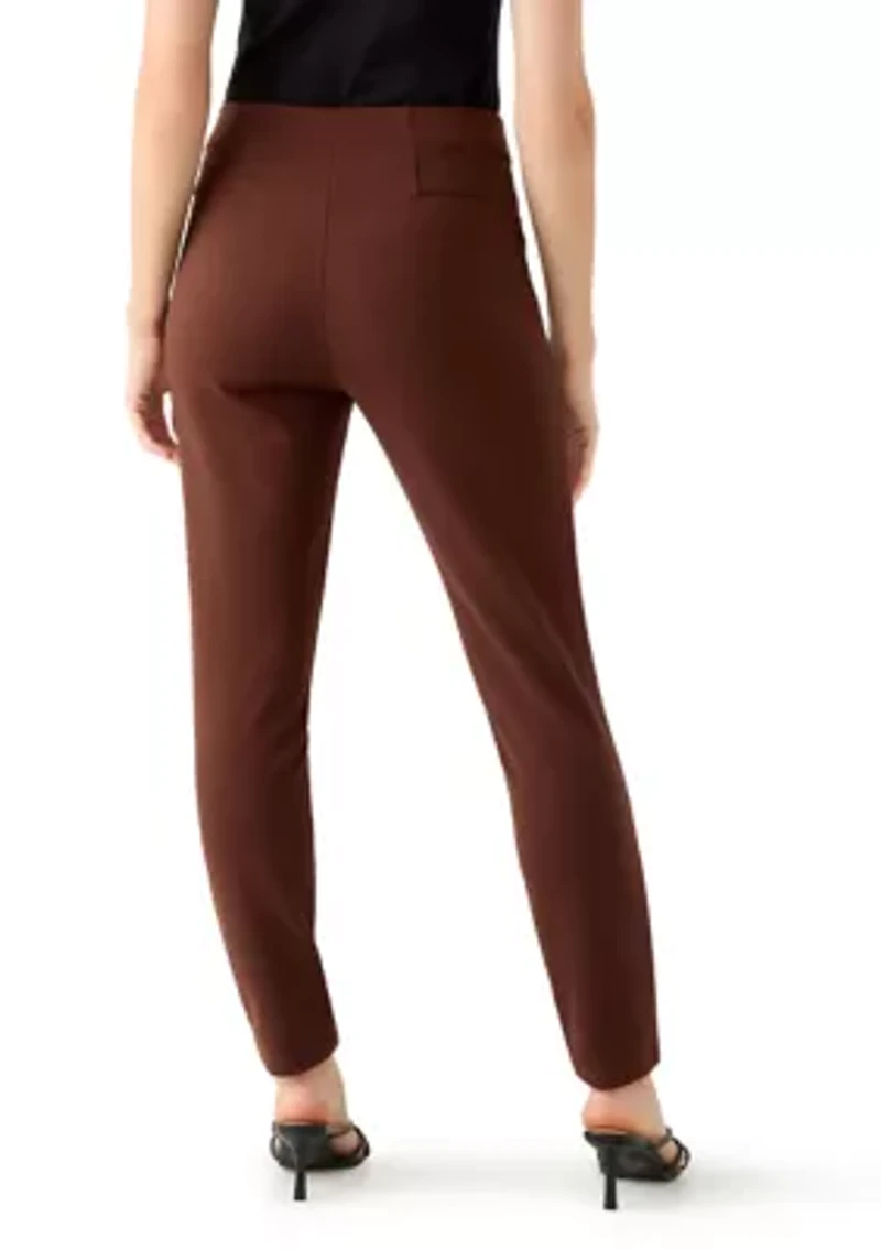 Petite High Rise Ponte Leggings