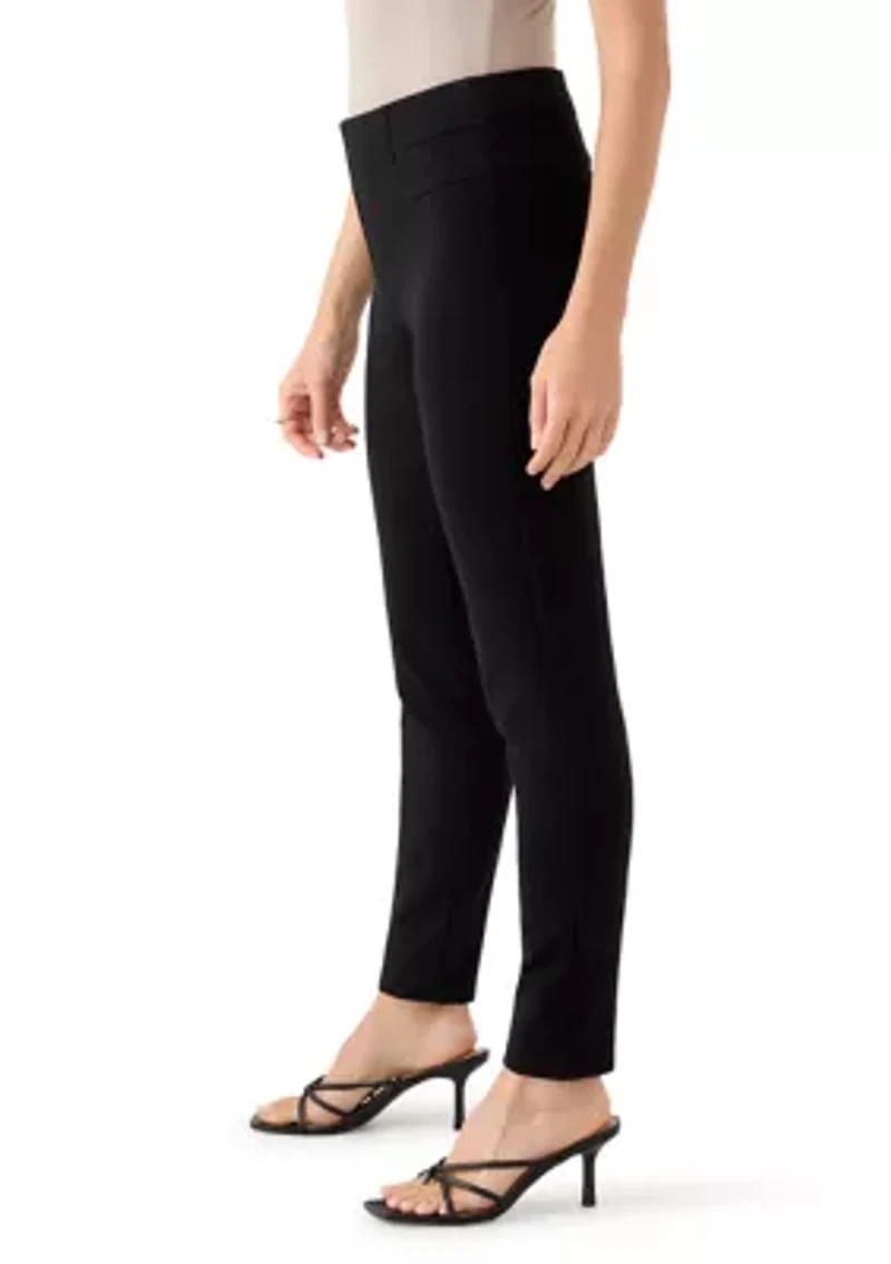 Petite High Rise Ponte Leggings