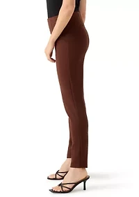 Petite High Rise Ponte Leggings