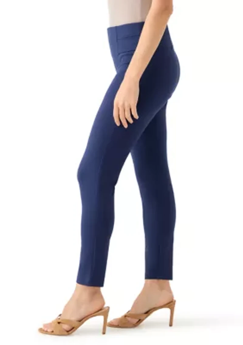 Petite High Rise Ponte Leggings
