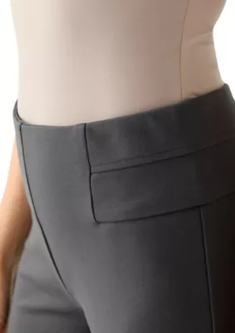 Petite High Rise Ponte Leggings