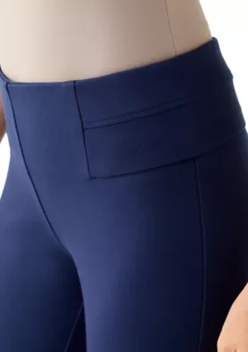 Petite High Rise Ponte Leggings