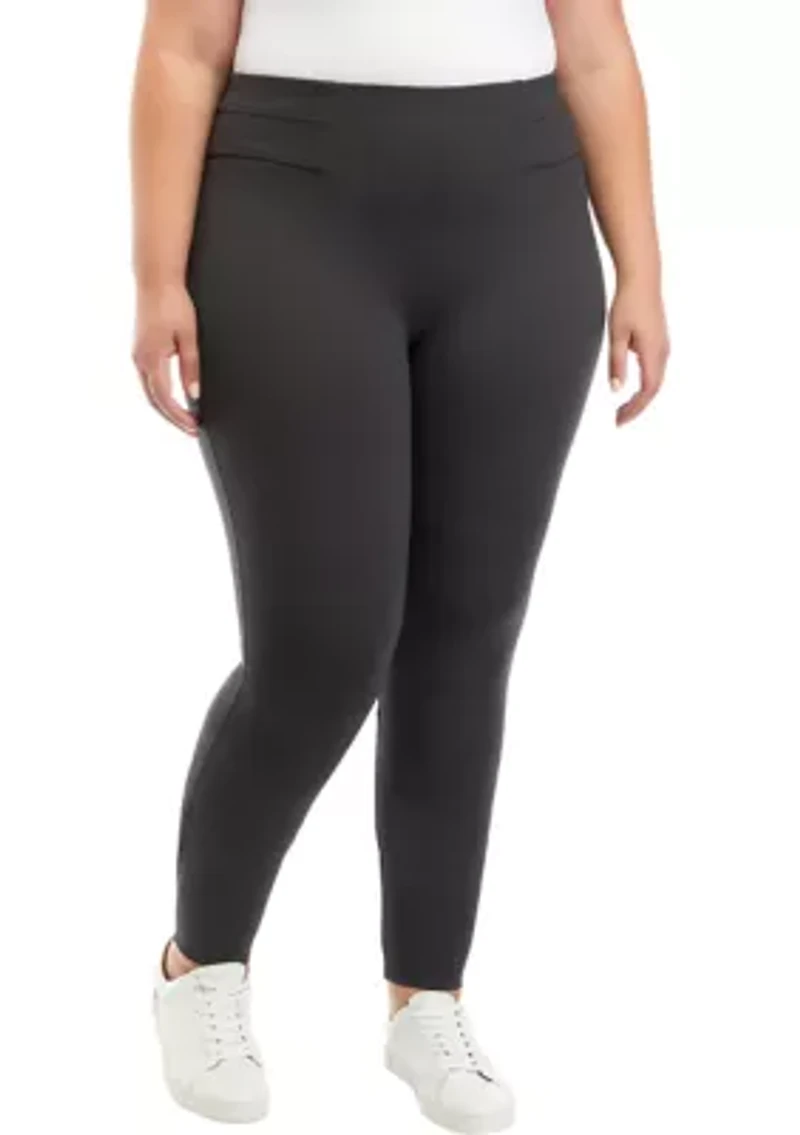 Plus Ponte Leggings
