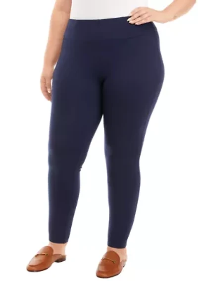 Plus Ponte Leggings