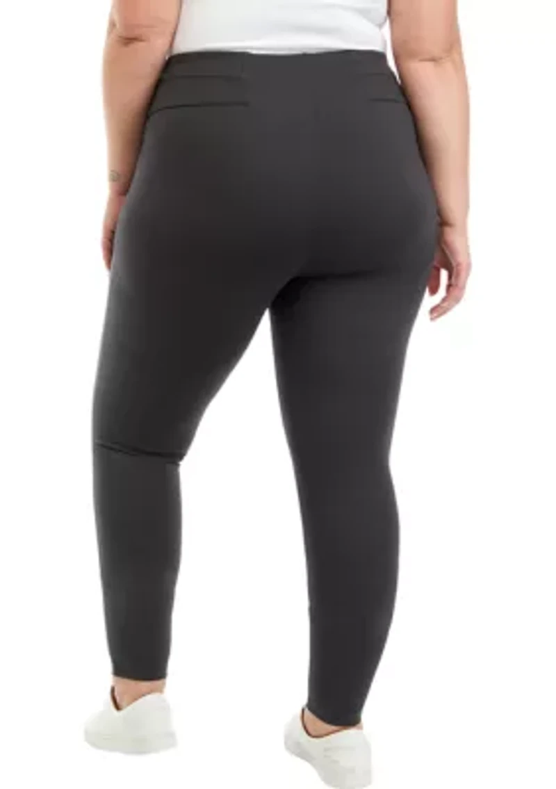 Plus Ponte Leggings