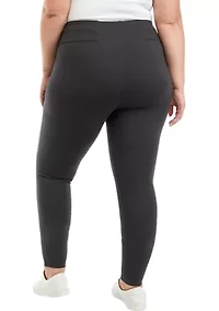 Plus Ponte Leggings