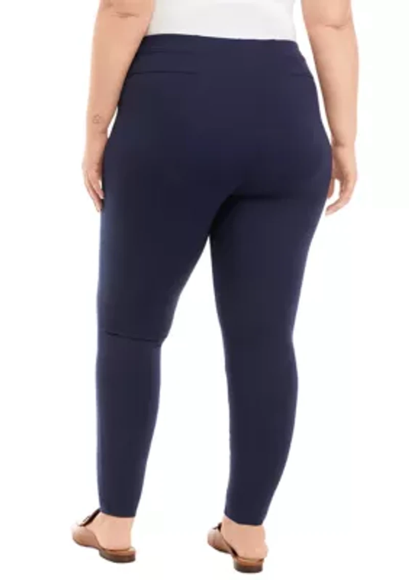 Plus Ponte Leggings