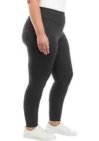 Plus Ponte Leggings