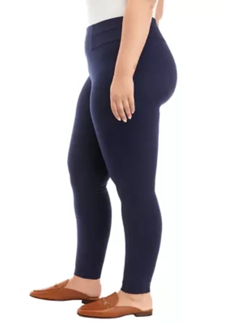 Plus Ponte Leggings