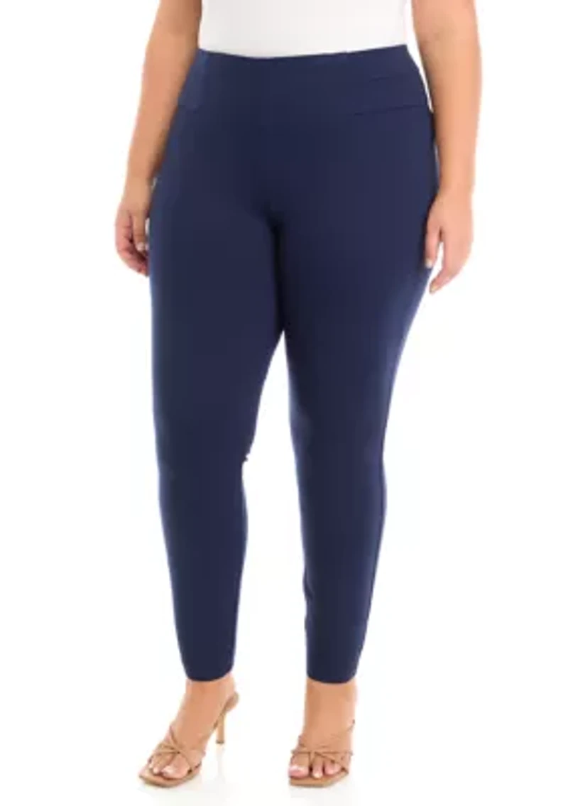 Plus Ponte Leggings