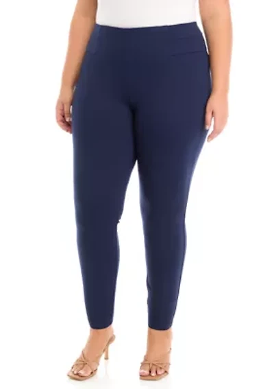 Plus Ponte Leggings