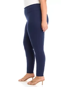 Plus Ponte Leggings