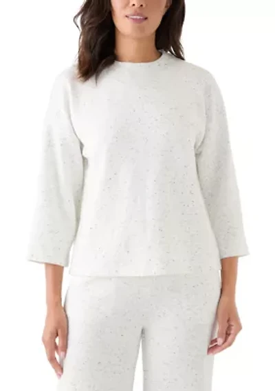 Women's Three-Quarter Free Flow Top