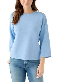 Women's Three-Quarter Free Flow Top