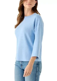 Women's Three-Quarter Free Flow Top