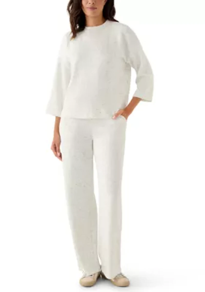 Women's Three-Quarter Free Flow Top