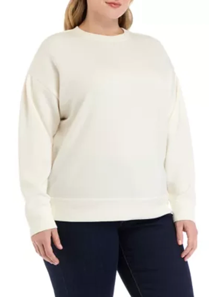 Plus Pullover Sweatshirt