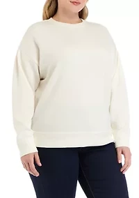 Plus Pullover Sweatshirt