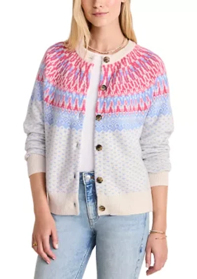 Fairisle Cardigan Sweater