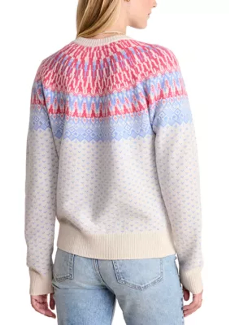 Fairisle Cardigan Sweater