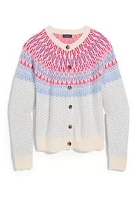 Fairisle Cardigan Sweater